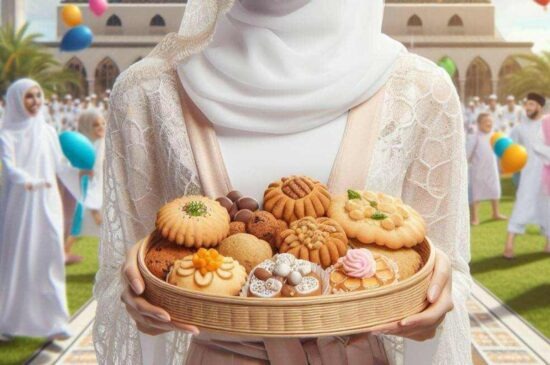 What are some traditional foods eaten during Eid?